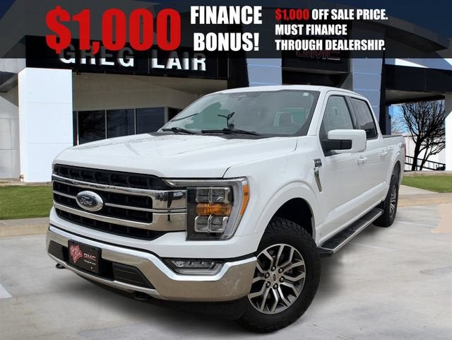2022 Ford F-150 XL in White — front three-quarter view