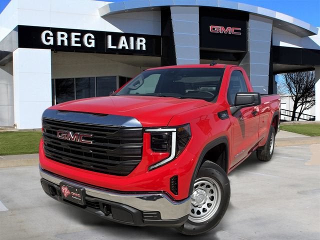 2026 GMC Sierra 1500 Pro in Cardinal Red — front three-quarter view